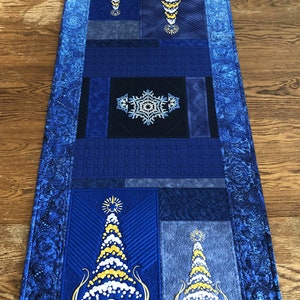 Christmas-Tree Quilted Table Runner image 2