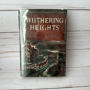 1950 Moderne Bibliothek „Wuthering Höhen“ von Emily Bronte