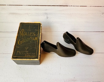 Chaussures vintage Pays de Galles Goodyear--échantillon de chaussures vintage--échantillon vendeur vintage-mini chaussures vintage
