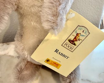 ヴィンテージ シュタイフ クラシック プーさん ラビット ぬいぐるみ