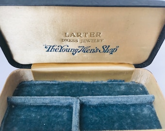 Präsentation Box, Edwardian Larter "The Young Men es Shop" Schmuck