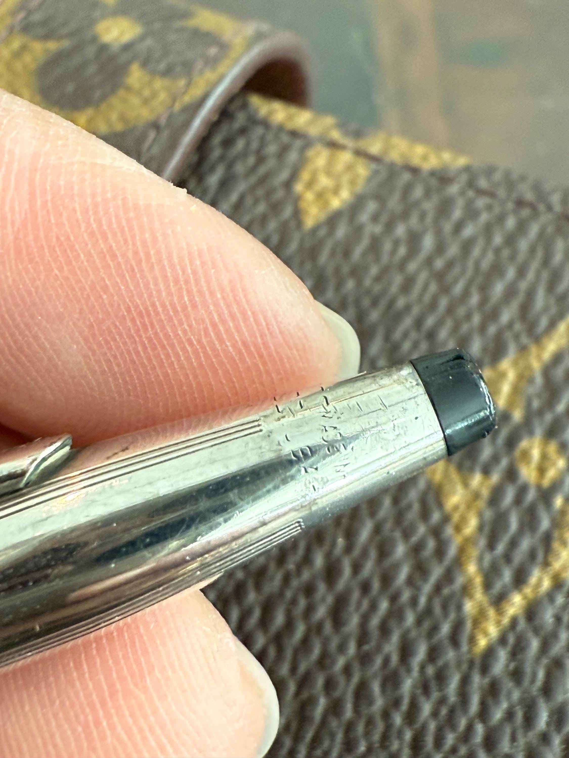 ヴィンテージ クロス スターリングシルバー シャープペンシル