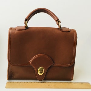 Vintage Leather Satchel Bag