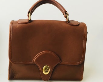 Vintage Leather Satchel Bag