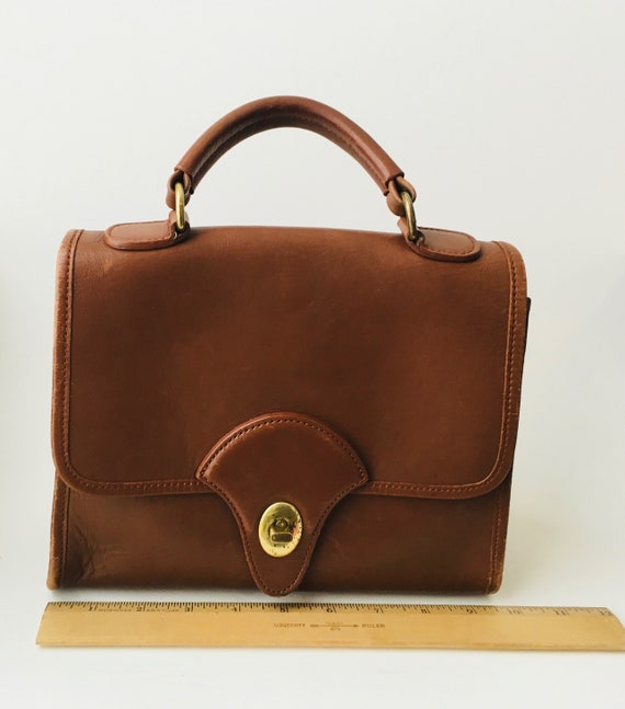 Vintage Leather Satchel Bag