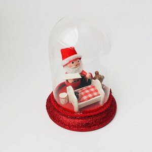 Vintage Santa Diorama