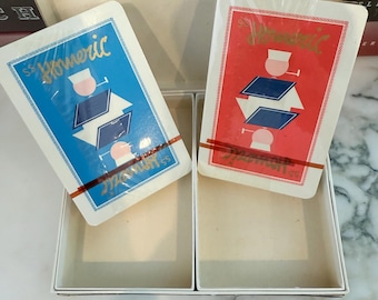 Vintage S.S. Homeric--Vintage Cruise Line Deck Of Cards--Vintage Cruise Line Souvenir--Vintage Cruise Ship Deck Of Cards--Double Deck