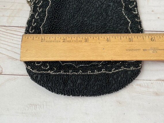 Vintage Beaded Pouch Purse--Vintage Beaded Purse - image 5