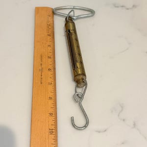 Vintage Chatillon Scale--Vintage Hanging Scale--Vintage Spring Scale--Vintage Fish Weighing Scale--Vintage Portable Scale--Luggage Scale
