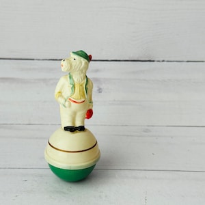 Vintage German Celluloid Figurine--Celluloid Dog--German Celluloid toy--Vintage Toys