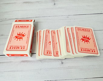 Vintage Parisian Charlot Roi Des Coquillages Deck Of Cards--French Deck Of Cards--Carta Mundi Deck--Vintage Paris Restaurant Deck Of Cards