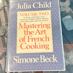 1970 First Edition Julia Child Mastering The Art Of French Cooking--Mastering The Art of French Cooking Volume 2--Julia Child First Edition