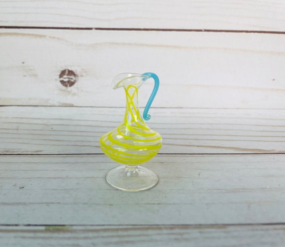 Mini Handblown Glass Vase--Glass Miniatures
