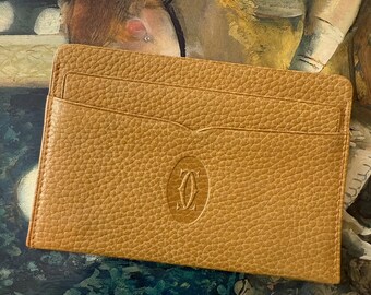 Vintage Authentic Cartier Card Holder--Vintage Cartier--Vintage Cartier Wallet