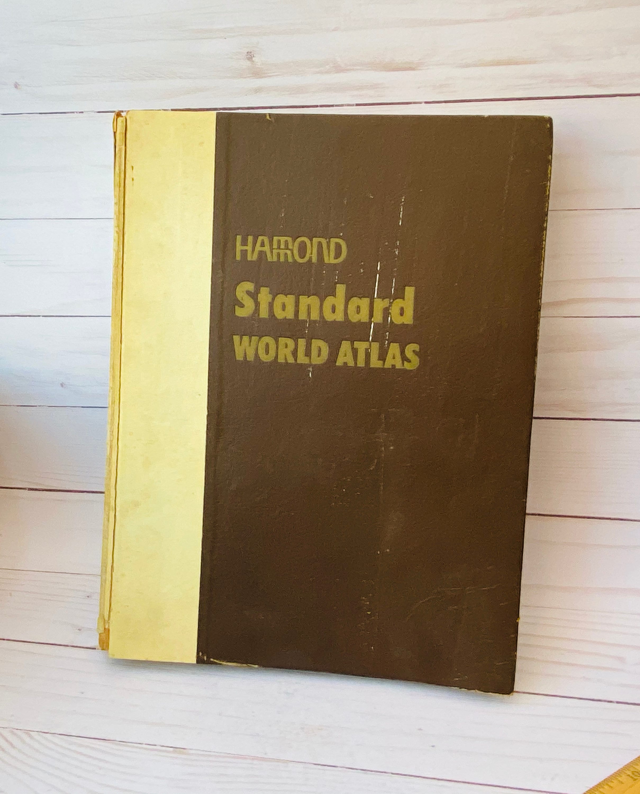 1967 Hammond Standard World Atlas- Atlas Book - Etsy