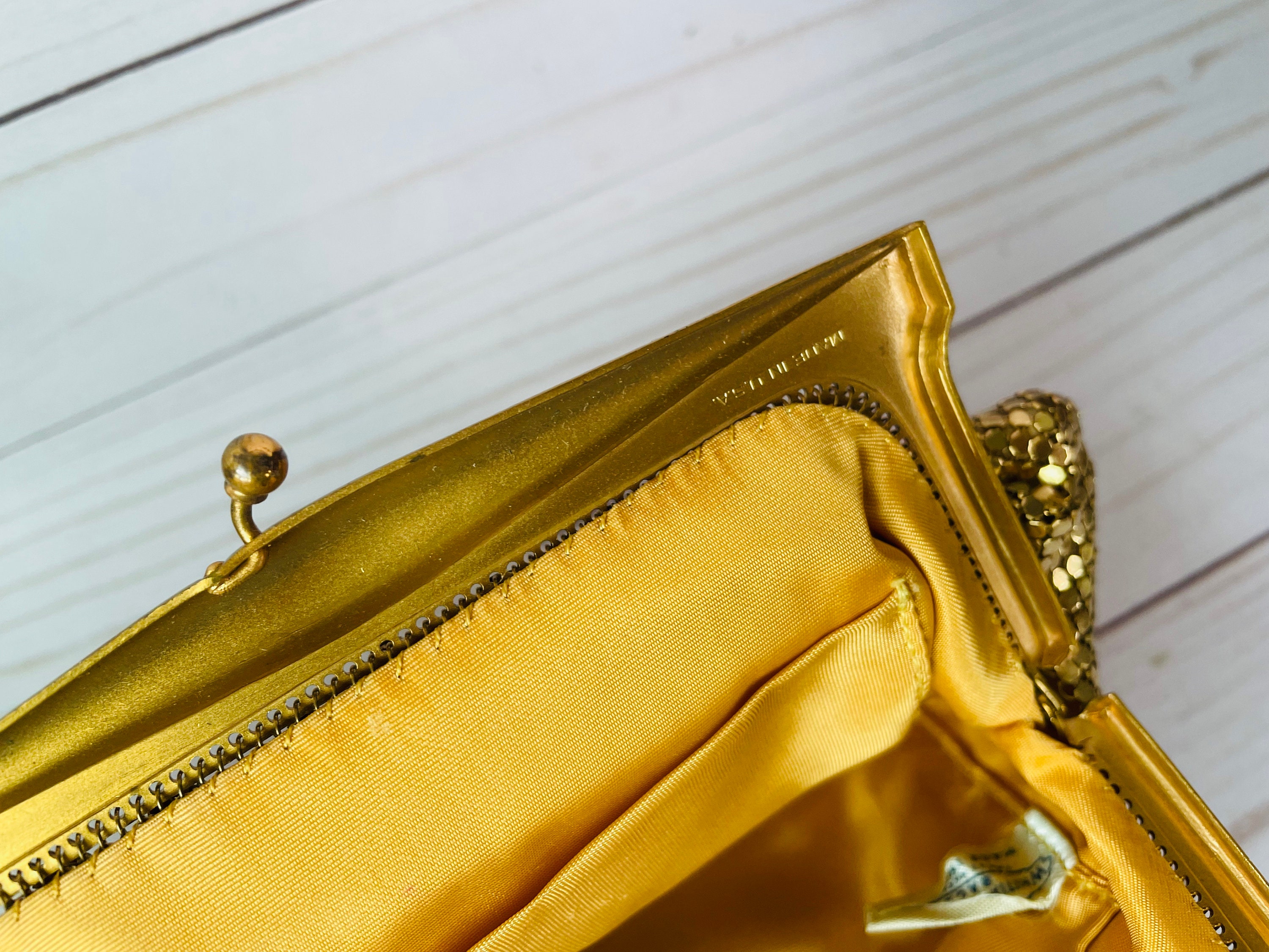 ヴィンテージ ホワイティング＆デイビス メッシュバッグ - Etsy 日本