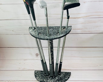 Muestra de vendedor de palos de golf Birdy antiguos