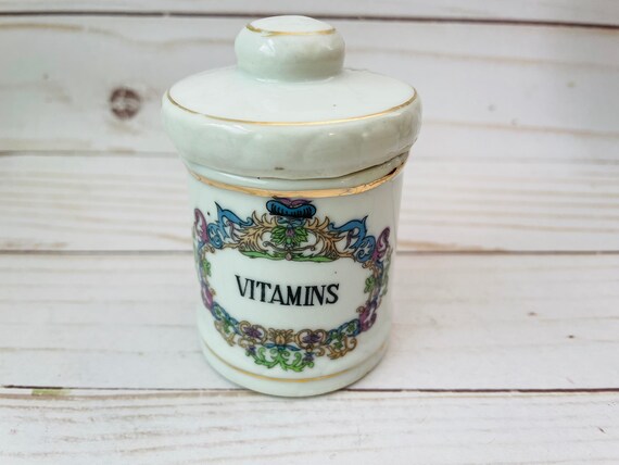 Vintage Vitamins Jar