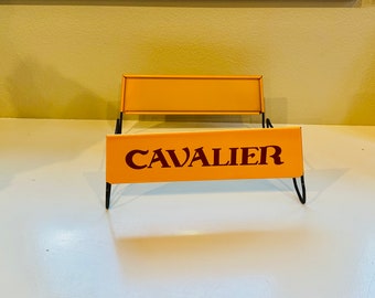 Pubblicità di pneumatici Cavalier d'epoca - Pubblicità di pneumatici - Pubblicità d'epoca - Auto da collezione - Insegna in metallo d'epoca - Insegna pubblicitaria in metallo d'epoca