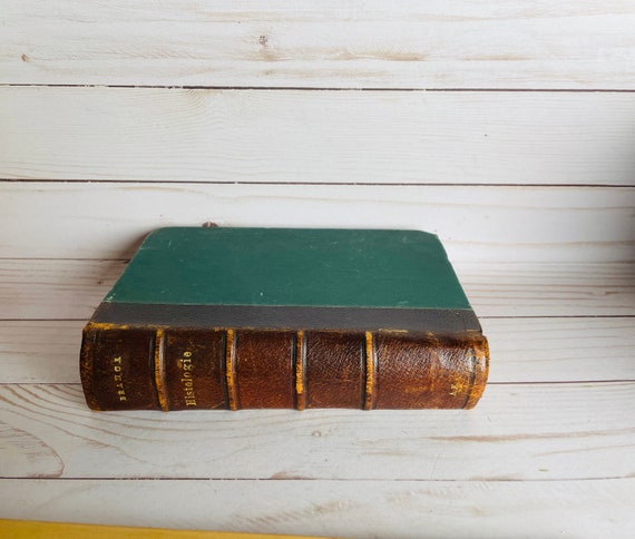 Antique French Book--1906 Histologie French Book--Antique Biology Book