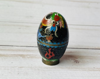 Mini Cloisonne Box--Dragon Cloisonne Box