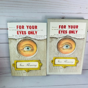 First Edition Facsimile of &quot;For Your Eyes Only&quot; by Ian Fleming
