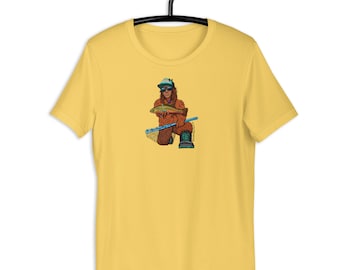 SheSquatch - Fishing Shirt - Unisex t-shirt