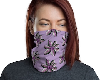 Rainbow Trout Flower - Neck Gaiter