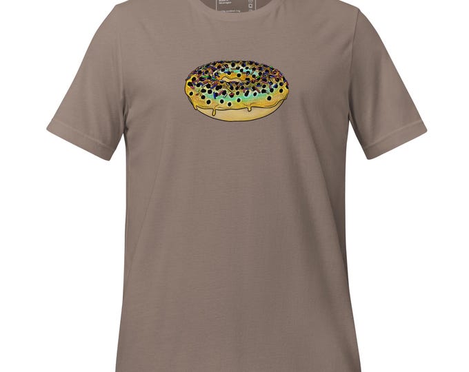 Brown Trout Donut - Unisex t-shirt