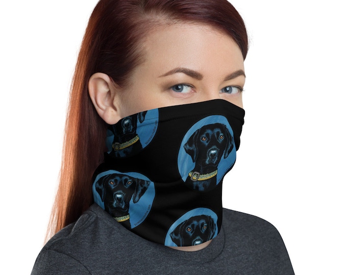 Neck Gaiter - Black Lab