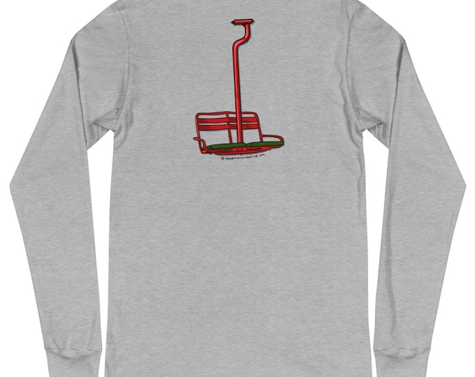 Red Chair - Unisex Long Sleeve Tee