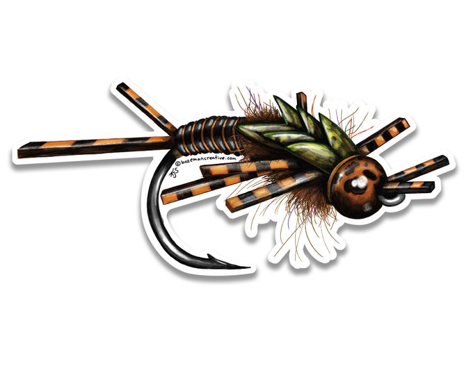 Stonefly Sketch Sticker