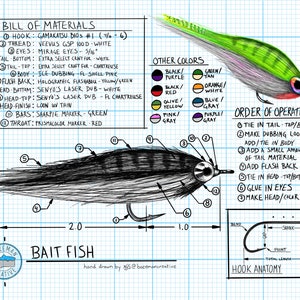 Technical Engineering Bait Fish Fly