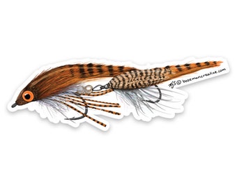 The Sid Fly - Fly fishing Sticker