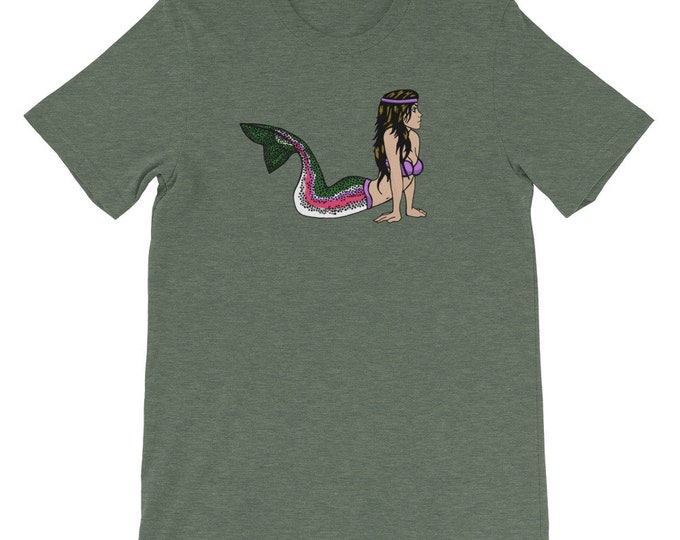 Rainbow Mertrout - Short-Sleeve Unisex T-Shirt