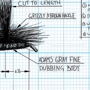 Technical Engineering Adams Dry Fly image 3