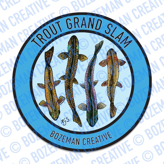 Toyota Brown Trout - Fly Fishing Sticker – Bozeman Creative