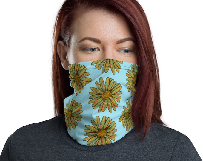 Brook Trout Flower - Neck Gaiter