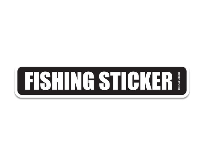 Fishing Sticker