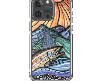 Trout Creative - Coque transparente pour iPhone®