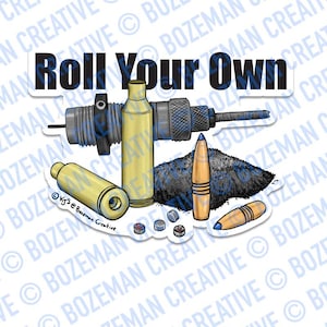 Rolle deine eigenen - Reloading & Shooting Sticker