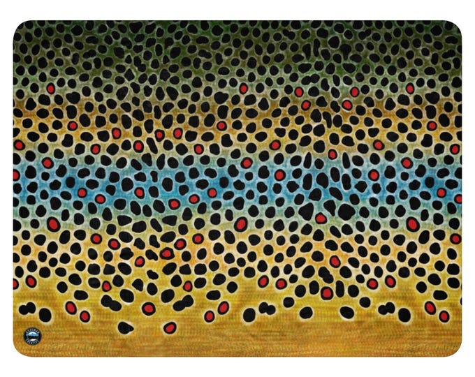 Brown Trout - Sherpa blanket