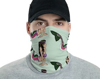 Neck Gaiter - Rainbow Mertrout