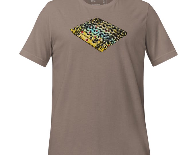 Brown Trout Crayons - Unisex t-shirt