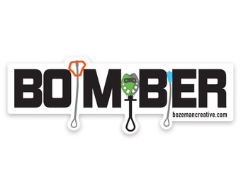 Bomber - Climbing Sticker