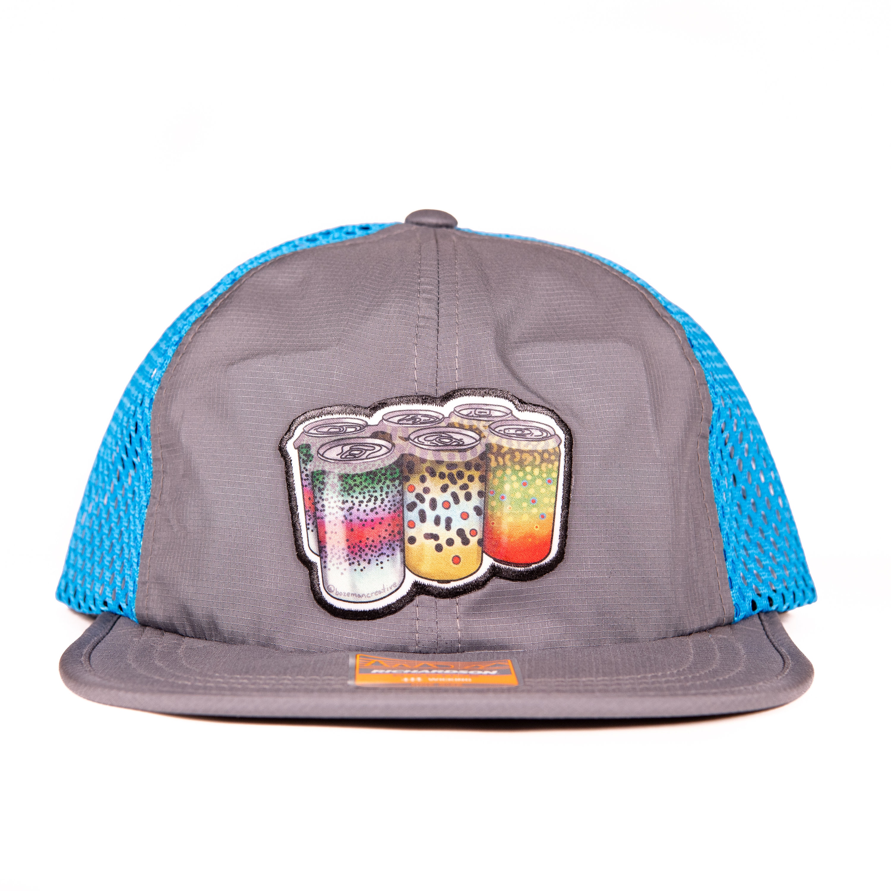 Trout 6-pack Patch Hat Fly Fishing Hat 