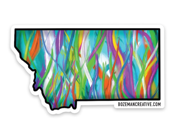 Montana Creative - Abstract Montana Sticker