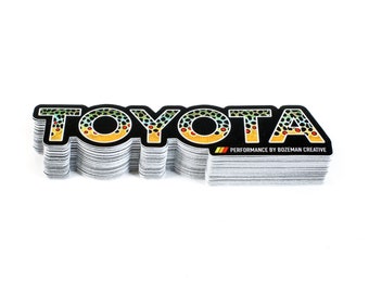 Toyota Brown Trout - Fly Fishing Sticker