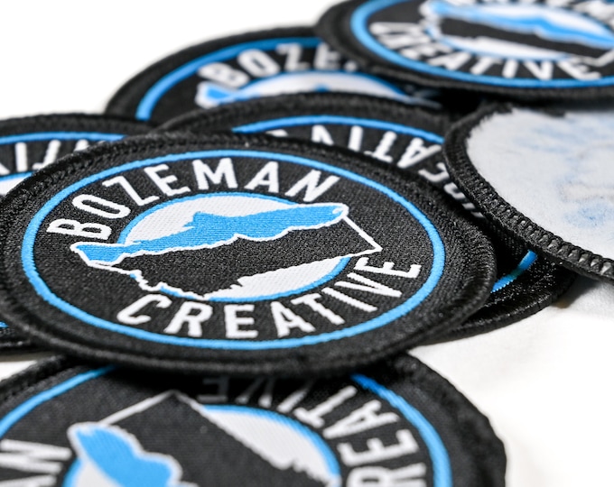 Bozeman Creative Patch - Iron On Backing