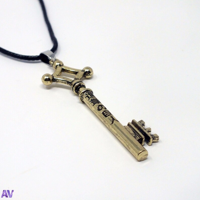 Attack on Titan Anime Erens Key Necklace Etsy